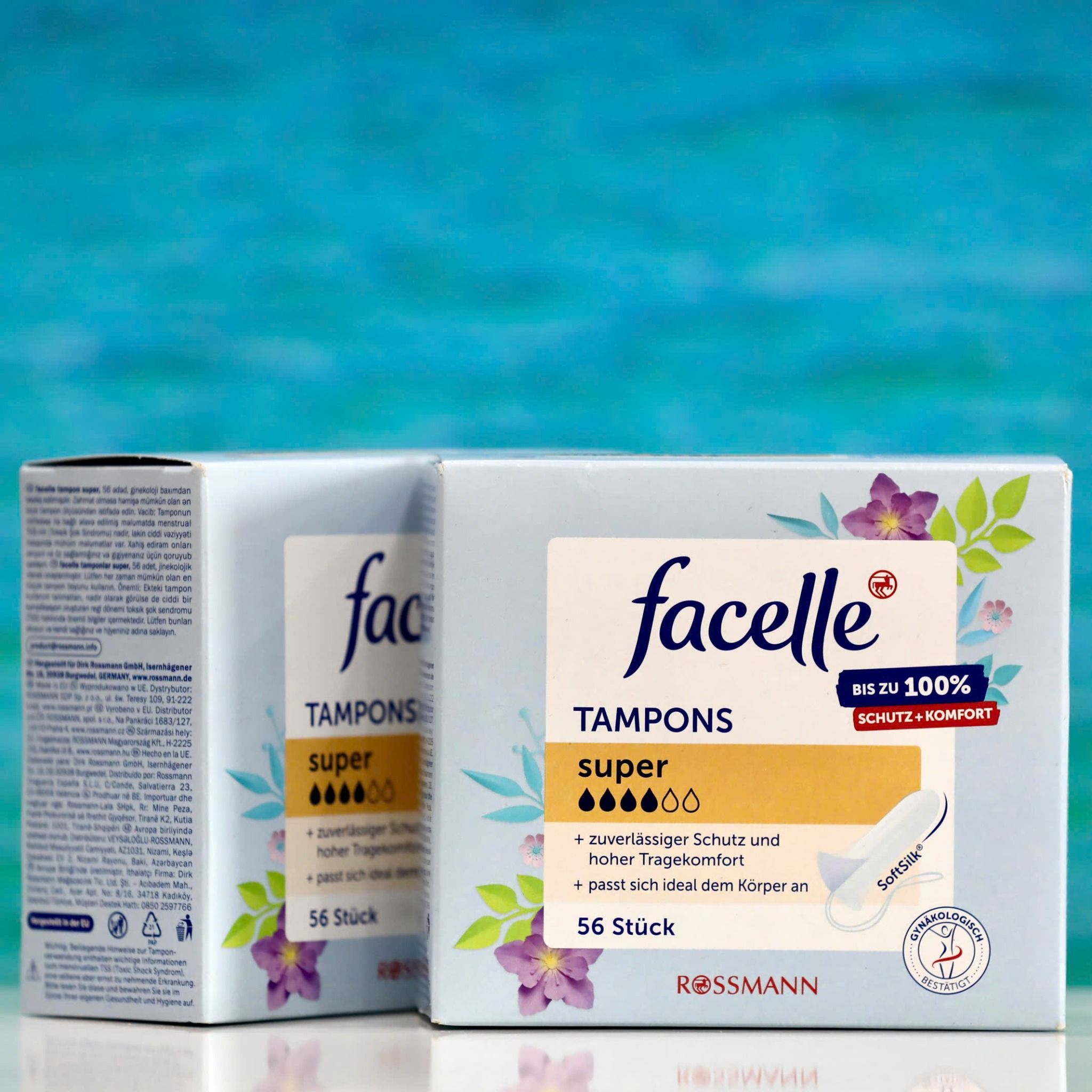 Băng vệ sinh Tampon 4 giọt, 56 Viên Facelle Super – Giải pháp bảo vệ tối ưu, thoải mái suốt cả ngày