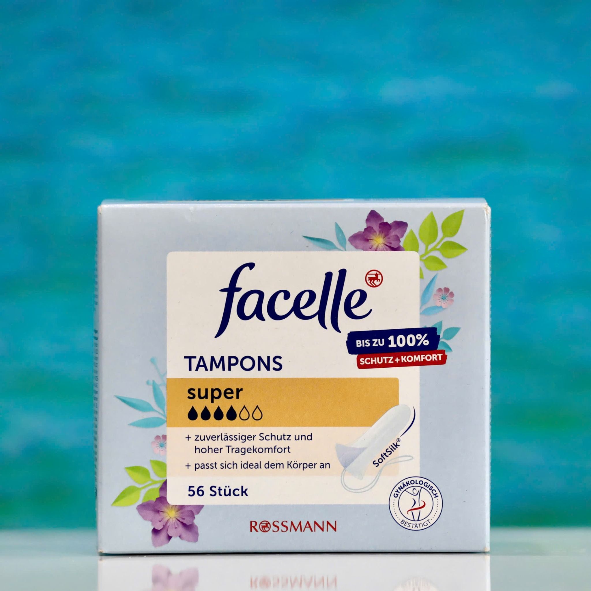 Băng vệ sinh Tampon 4 giọt, 56 Viên Facelle Super – Giải pháp bảo vệ tối ưu, thoải mái suốt cả ngày