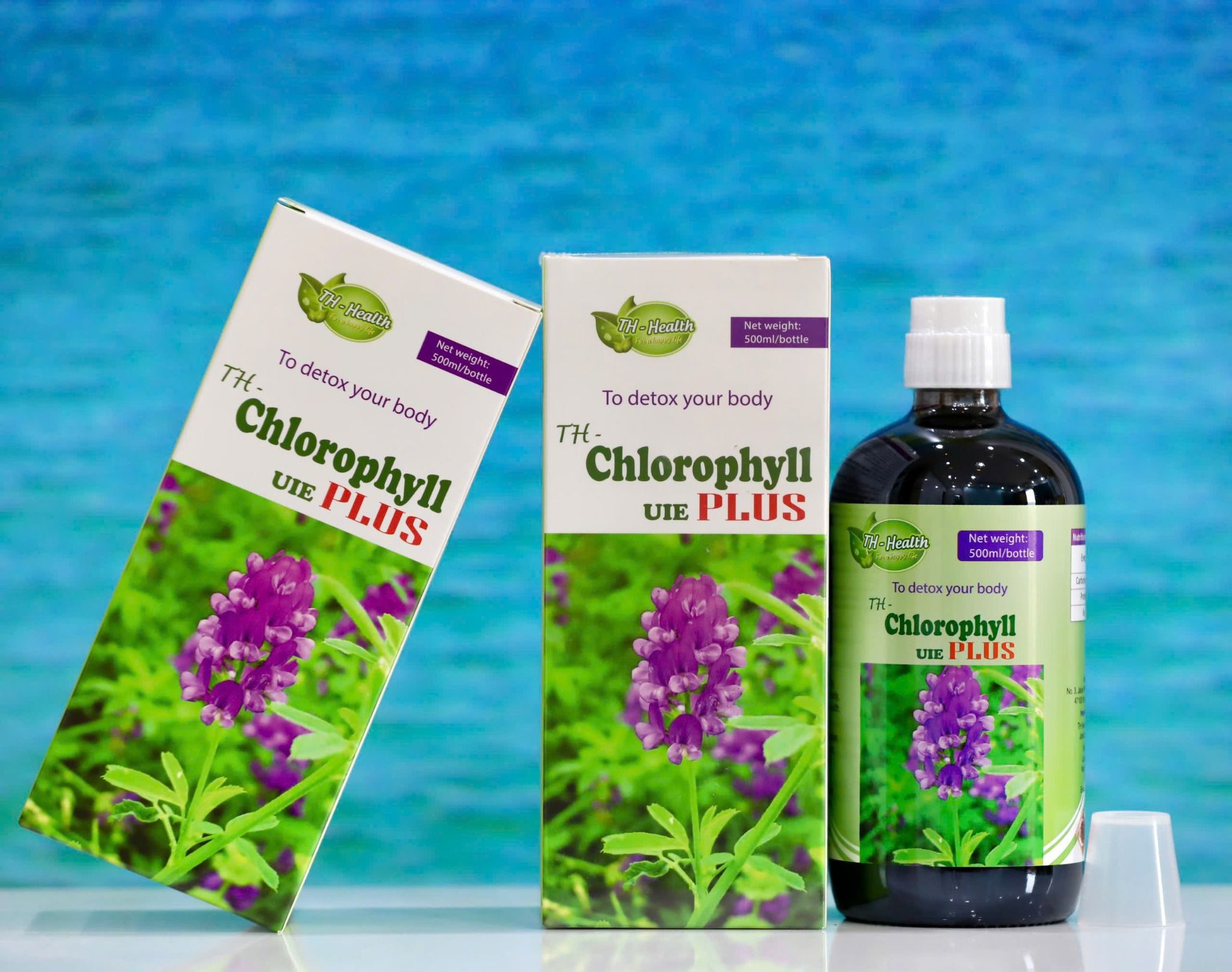 Nước Diệp Lục TH-Chlorophyll UIE PLUS - Giải Pháp Thanh Lọc Cơ Thể Hiệu Quả