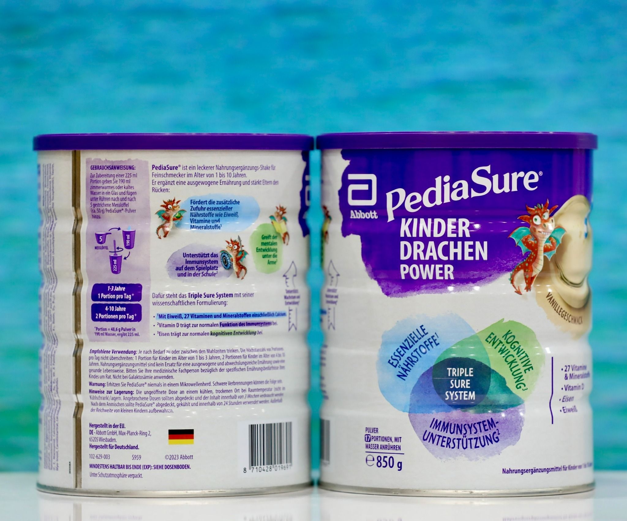 Sữa bột dinh dưỡng Abbott Pediasure Vani 850g – Hỗ trợ tăng cường dinh dưỡng cho trẻ từ 1 đến 10 tuổi