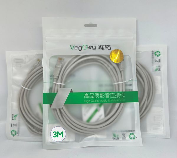 Dây mạng bấm sẵn Cat 5 RJ45 3M VE514 Veggieg