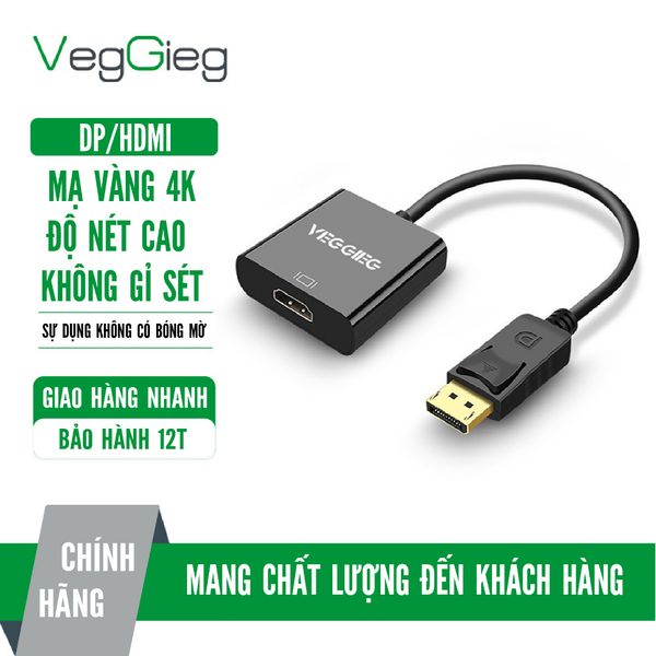 Bộ chuyển đổi Display sang HDMI - VEGGIEG VZ614