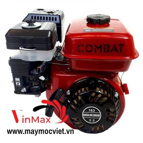 Động Cơ Xăng Combat 5.5HP CB160R Trục Lệch