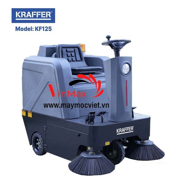 Máy quét rác ngồi lái KRAFFER KF125