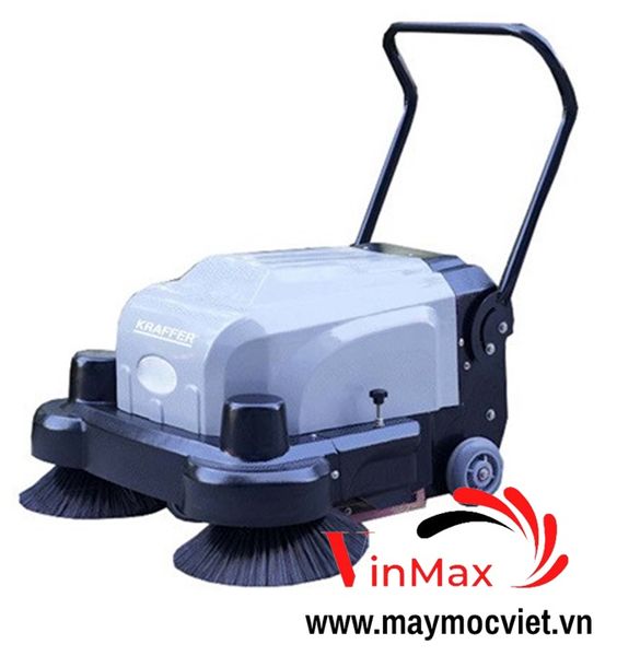 Máy quét rác đẩy ray dùng acquy KRAFFER KF106