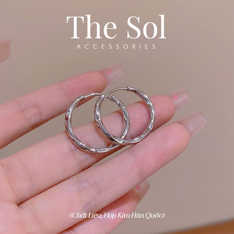 Bông Tai Hàn Quốc Ulzzang Hoops