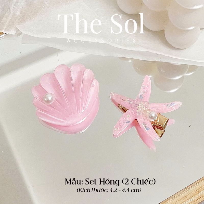 Kẹp Tóc Sao Biển Hologram