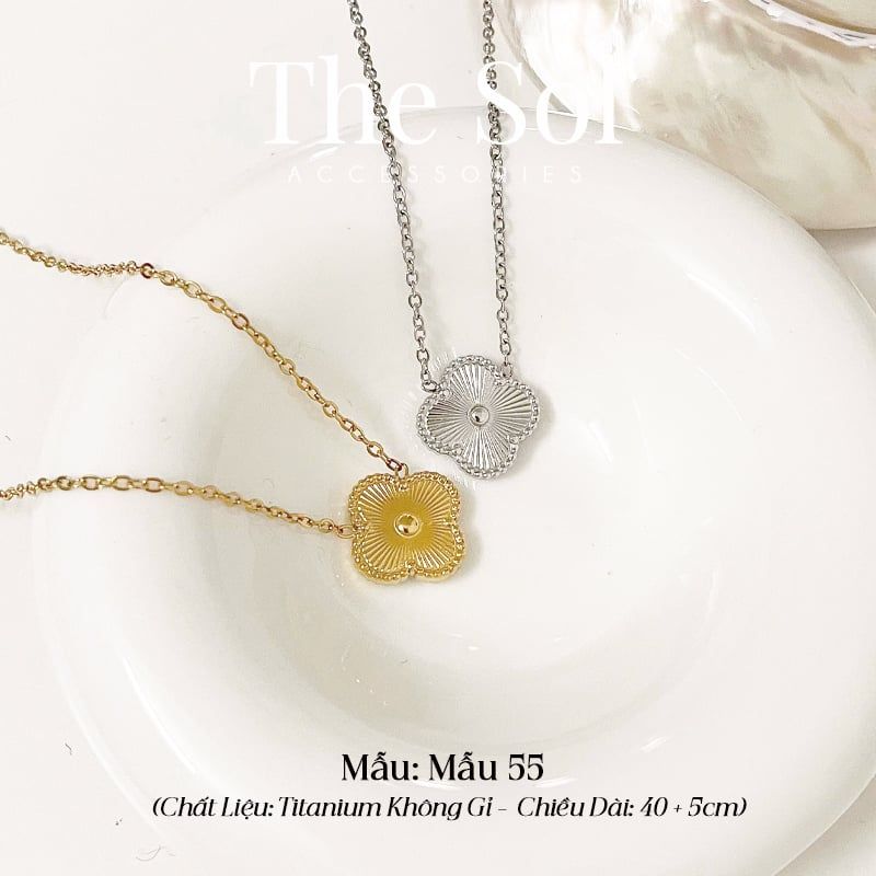 Dây Chuyền Titan Blossom Lou 1.5cm - Mẫu 55