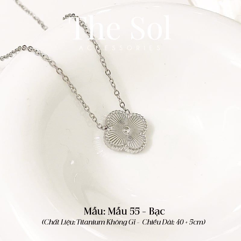 Dây Chuyền Titan Blossom Lou 1.5cm - Mẫu 55
