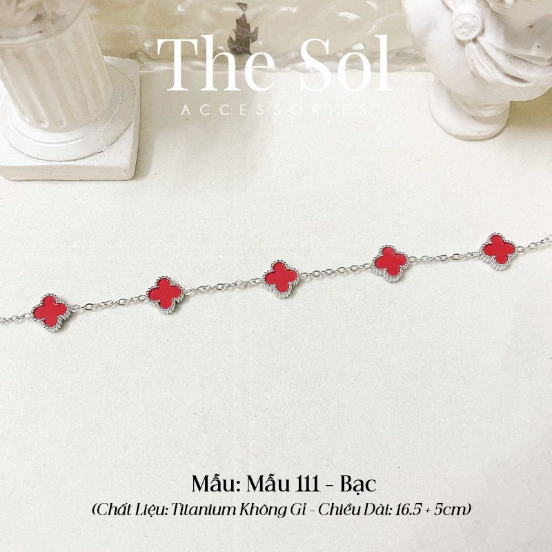 Lắc Tay Titan Red Lou 0.9cm - Mẫu 111