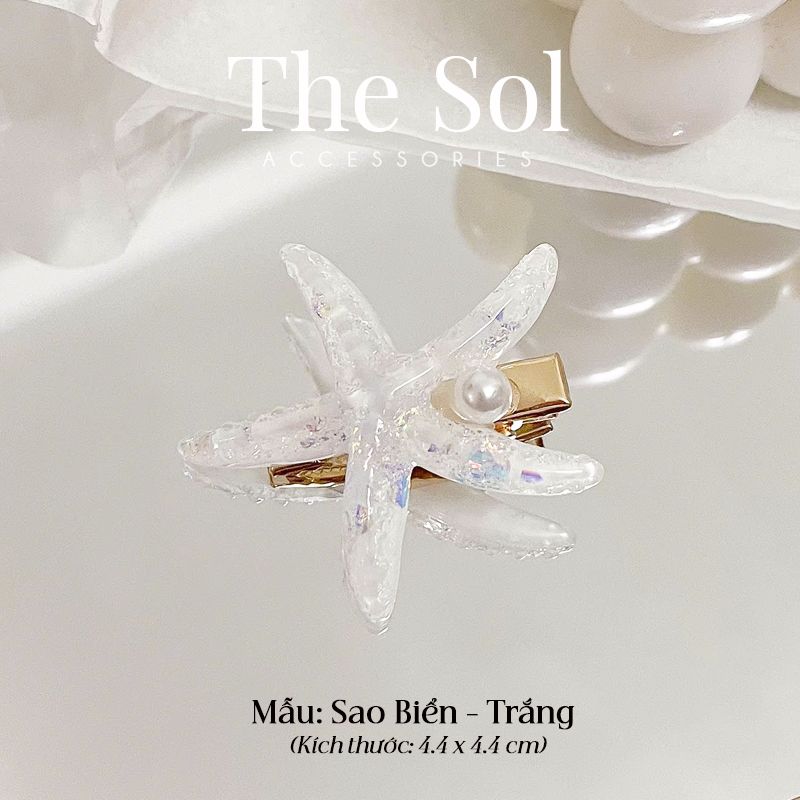 Kẹp Tóc Sao Biển Hologram