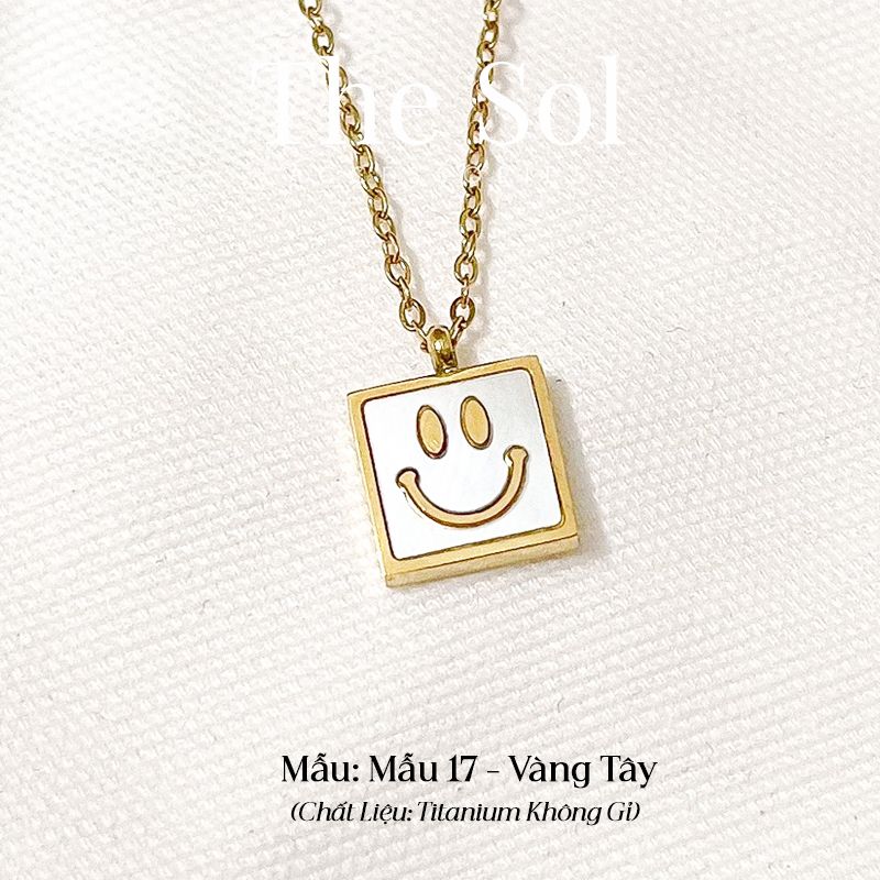 Dây Chuyền Titan Square Smile