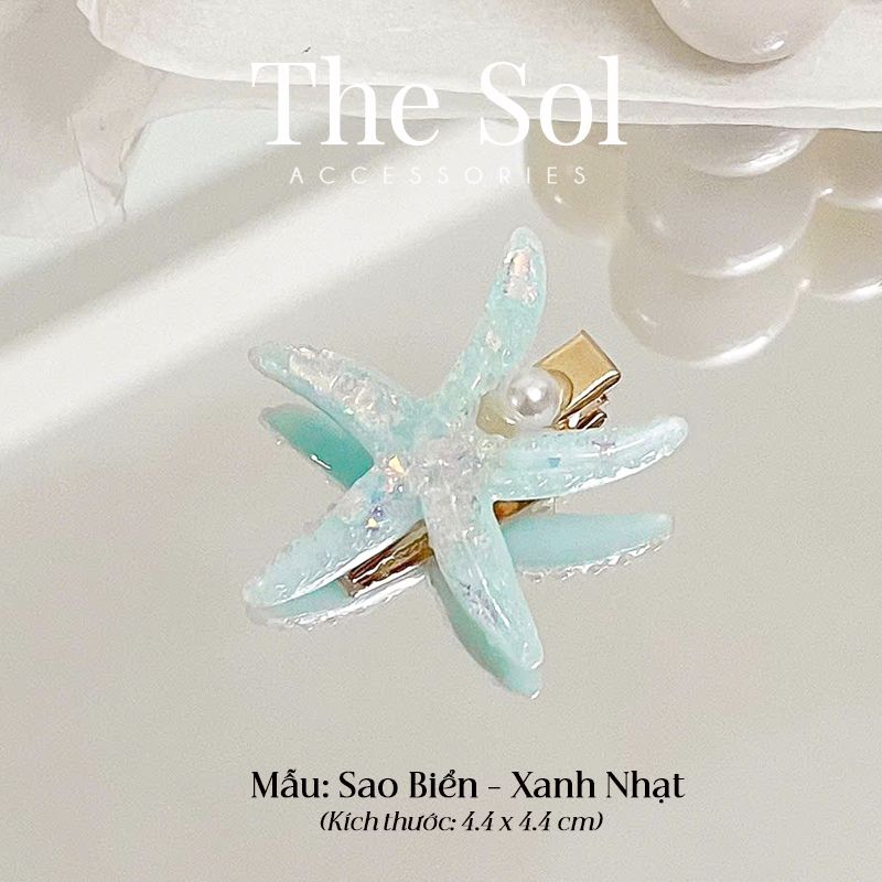 Kẹp Tóc Sao Biển Hologram