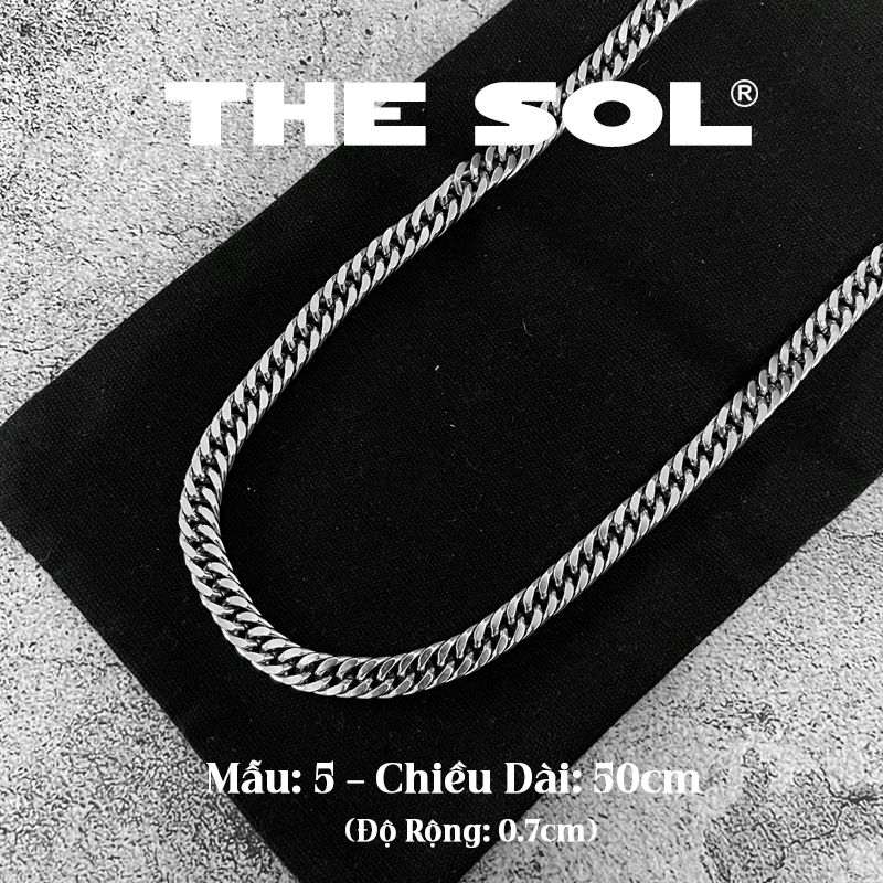 Dây Chuyền Titan Unisex The Chain - 0.7cm