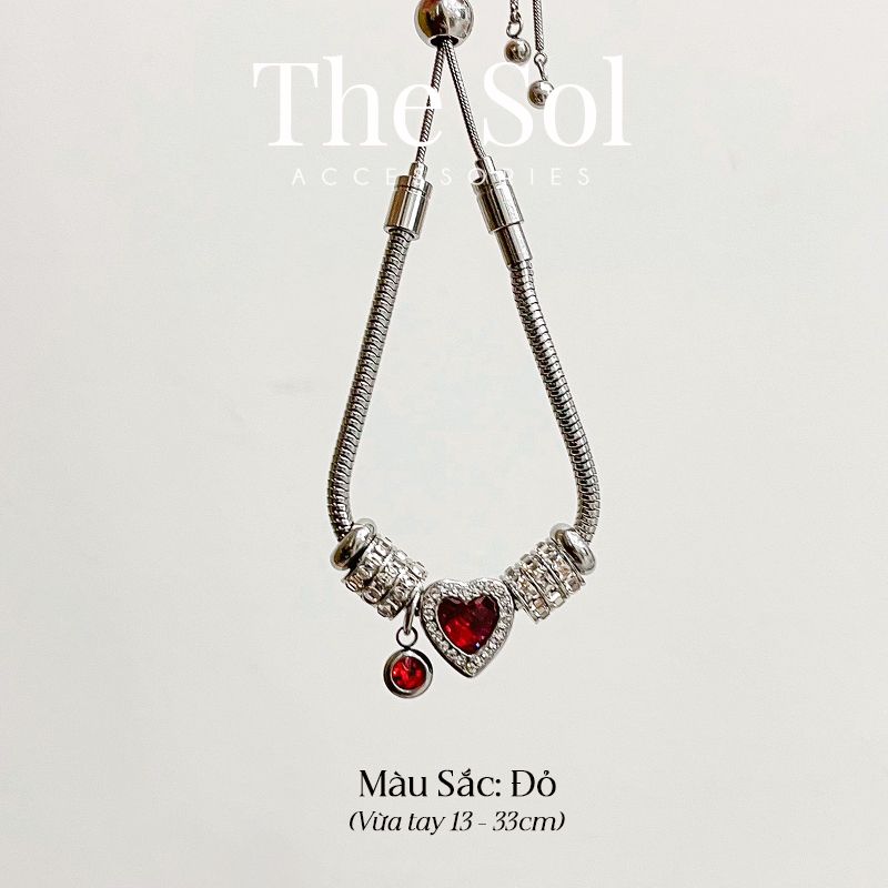 Vòng Charm Pandora The Red Heart