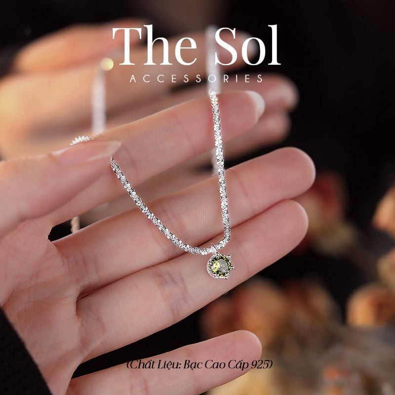 Lắc Tay Bạc Sphene Diamond