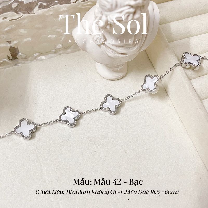 Lắc Tay Titan White Lou Line - Mẫu 42