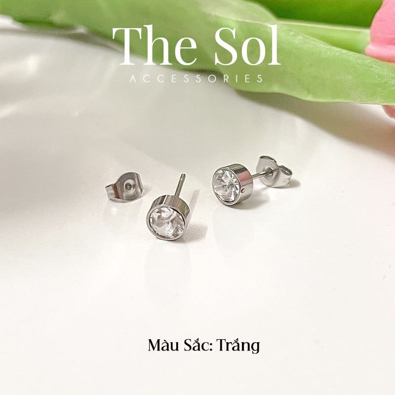 Bông Tai Titan Colour Diamond