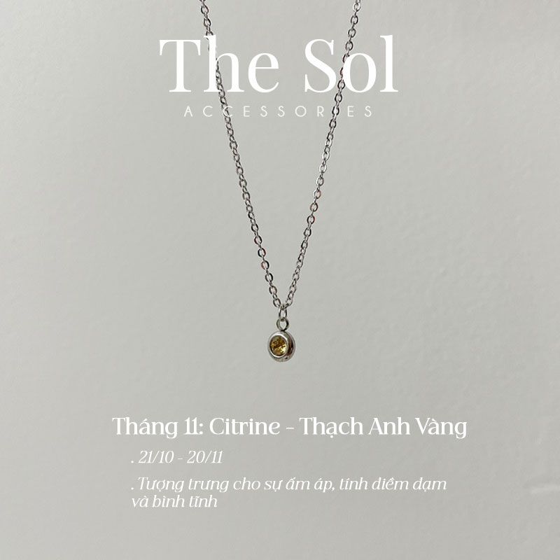 Dây Chuyền Titan The Birthstone