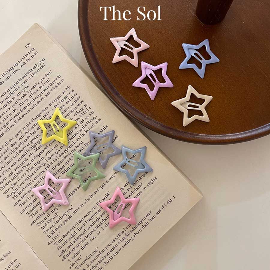 Kẹp Tóc Hàn Quốc Colour Star - 1 Chiếc