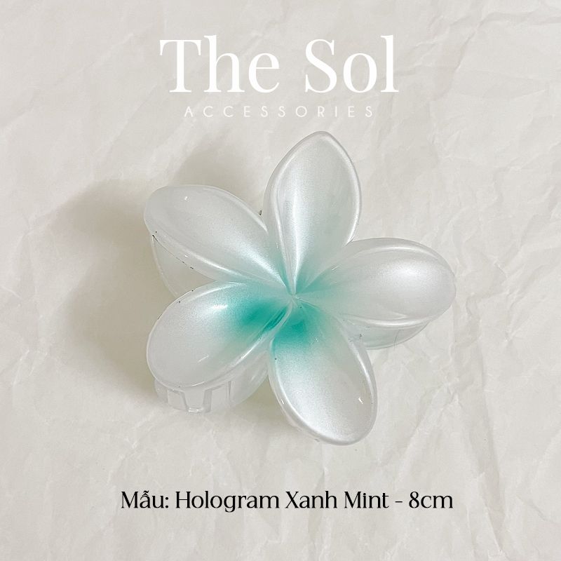 Kẹp Gắp Hoa Sứ Hologram - 8cm