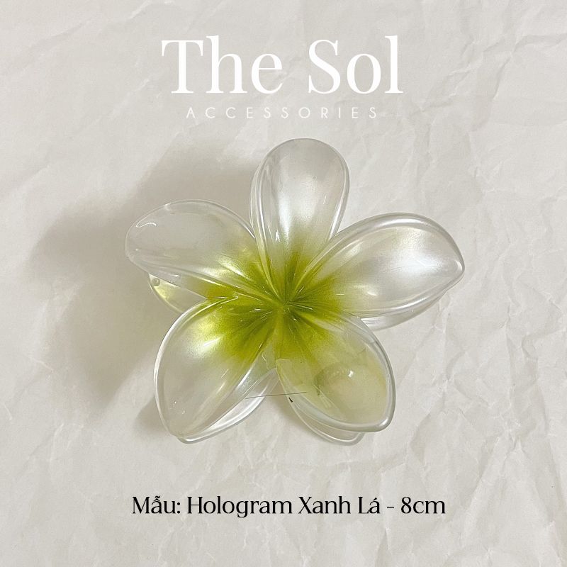 Kẹp Gắp Hoa Sứ Hologram - 8cm