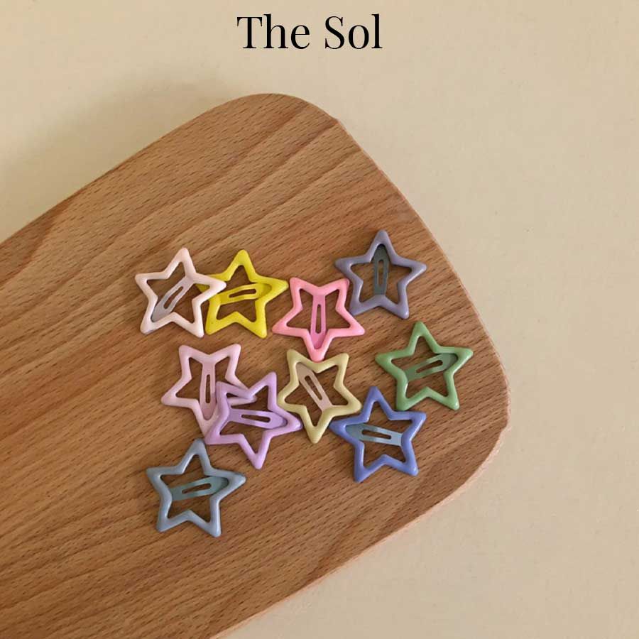 Kẹp Tóc Hàn Quốc Colour Star - 1 Chiếc