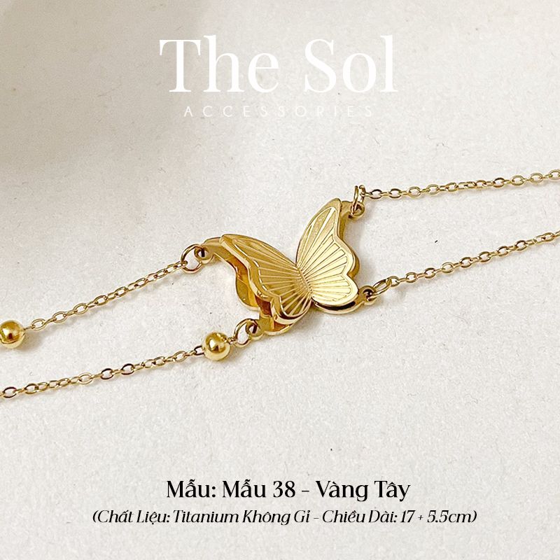 Lắc Tay Titan Big Butterfly - Mẫu 38
