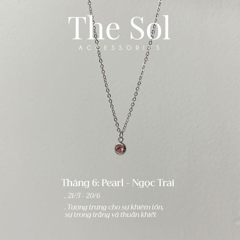 Dây Chuyền Titan The Birthstone