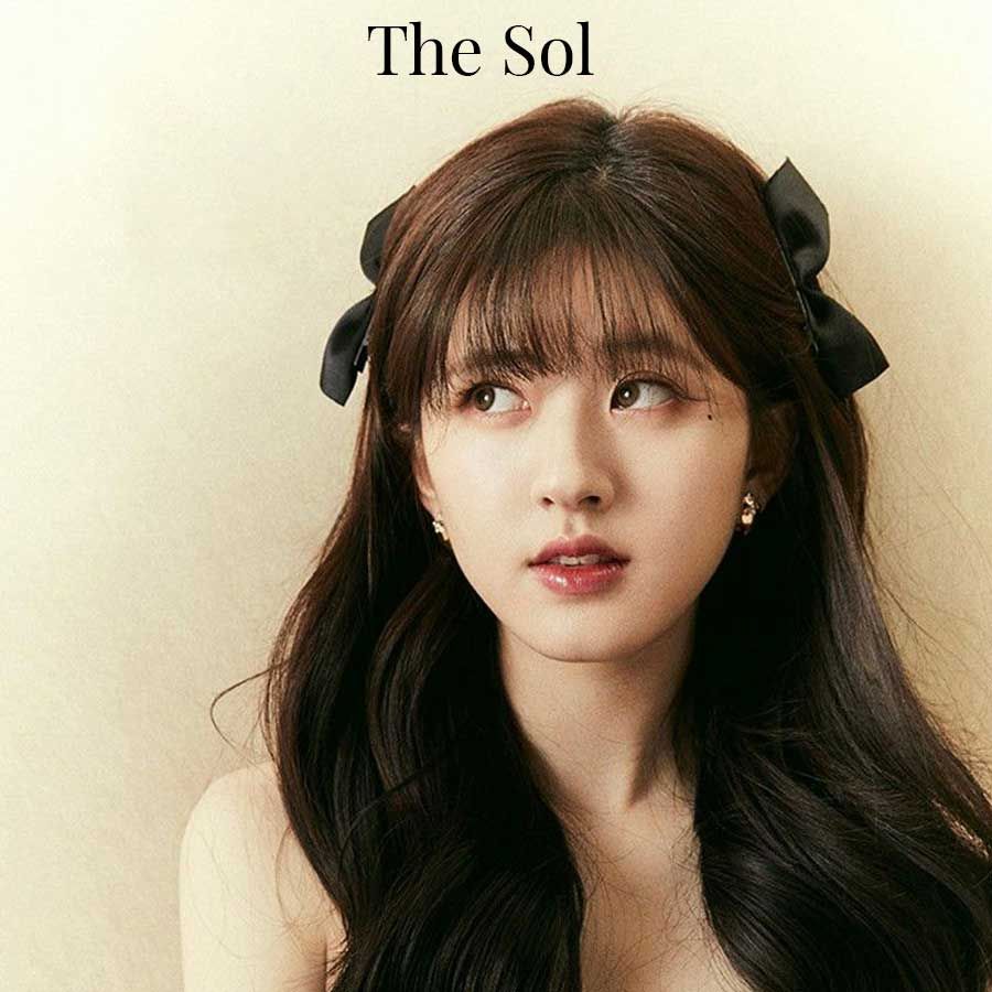 Kẹp Tóc Nơ Đen Lụa Jisoo - 1 Cặp