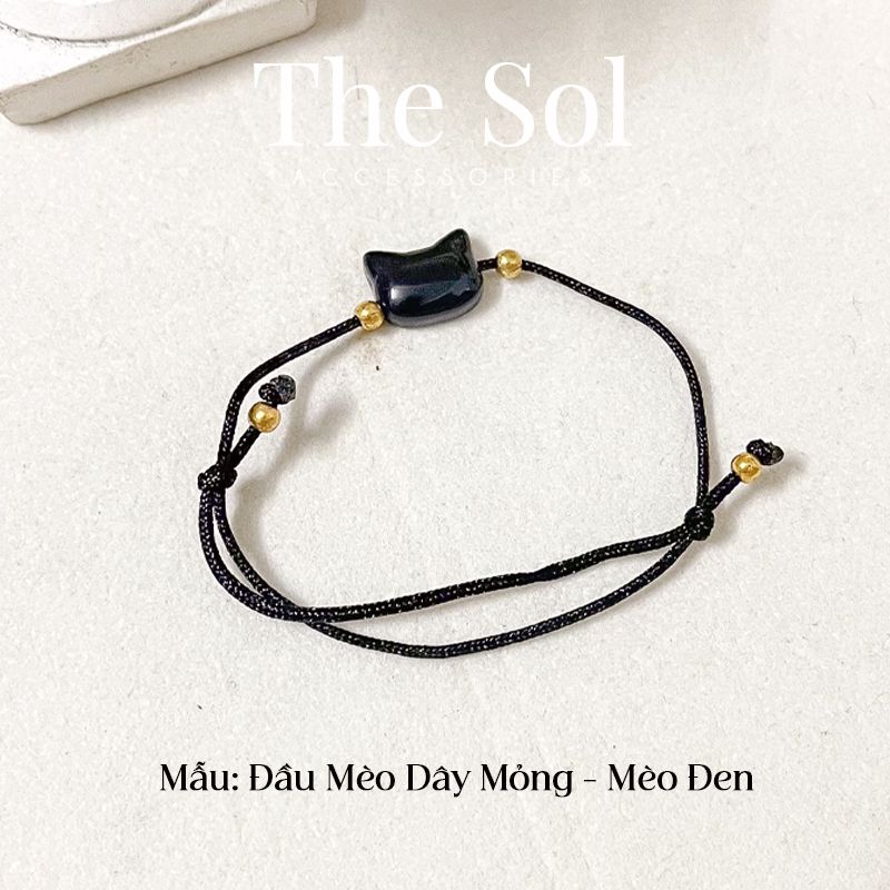 Lắc Tay Hàn Quốc Cat's Head - Dây Mỏng