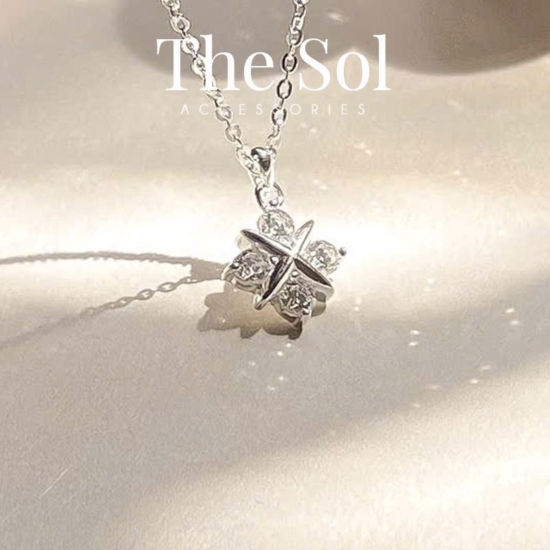 Dây Chuyền Bạc Four Diamonds