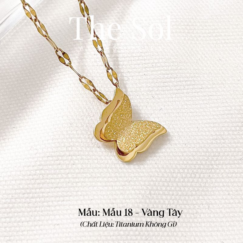 Dây Chuyền Titan The Butterfly
