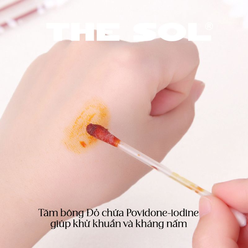 Tăm Bông Sát Trùng Lỗ Xỏ
