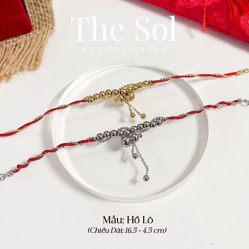 Lắc Tay Titan The Gourd On Red Thread - Mẫu 68