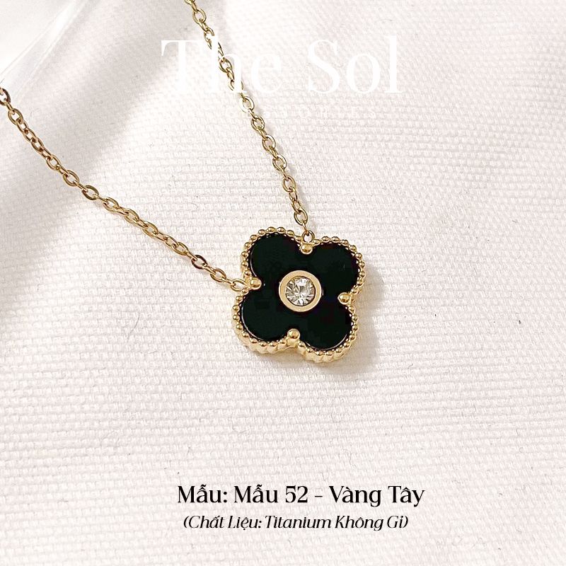 Dây Chuyền Titan Dia In Black Lou 1.3cm