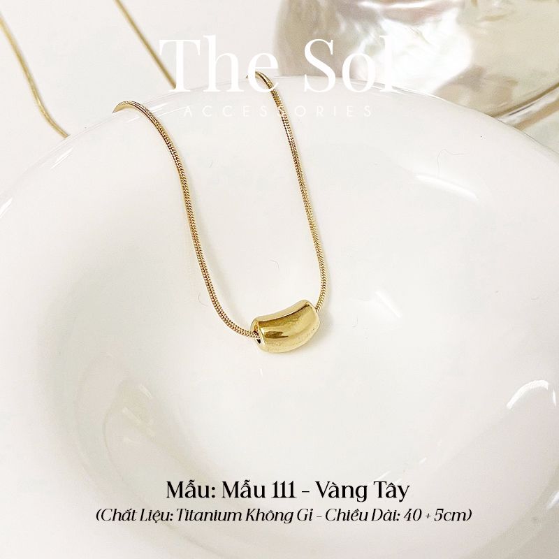 Dây Chuyền Titan The Pea - Mẫu 111