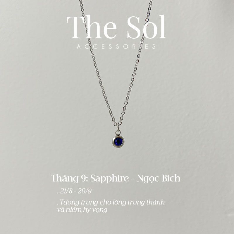 Dây Chuyền Titan The Birthstone