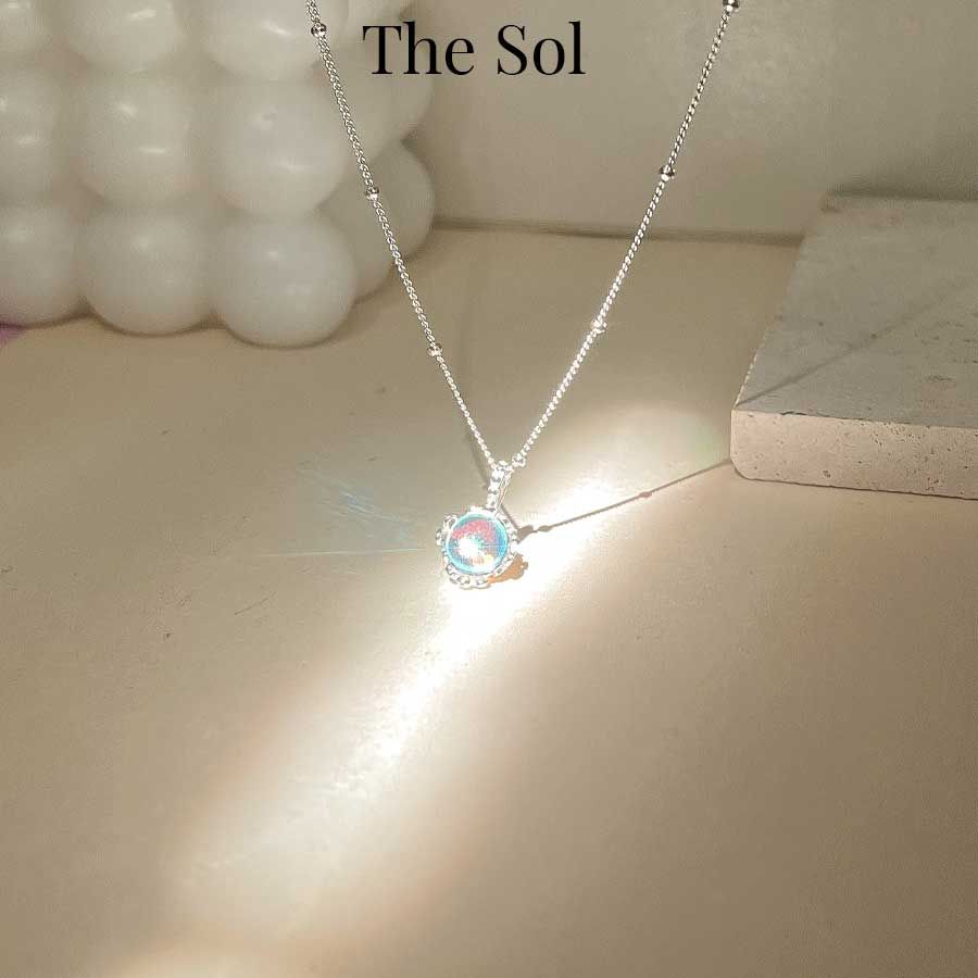 Dây Chuyền Bạc The Opal