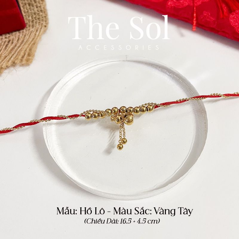Lắc Tay Titan The Gourd On Red Thread - Mẫu 68
