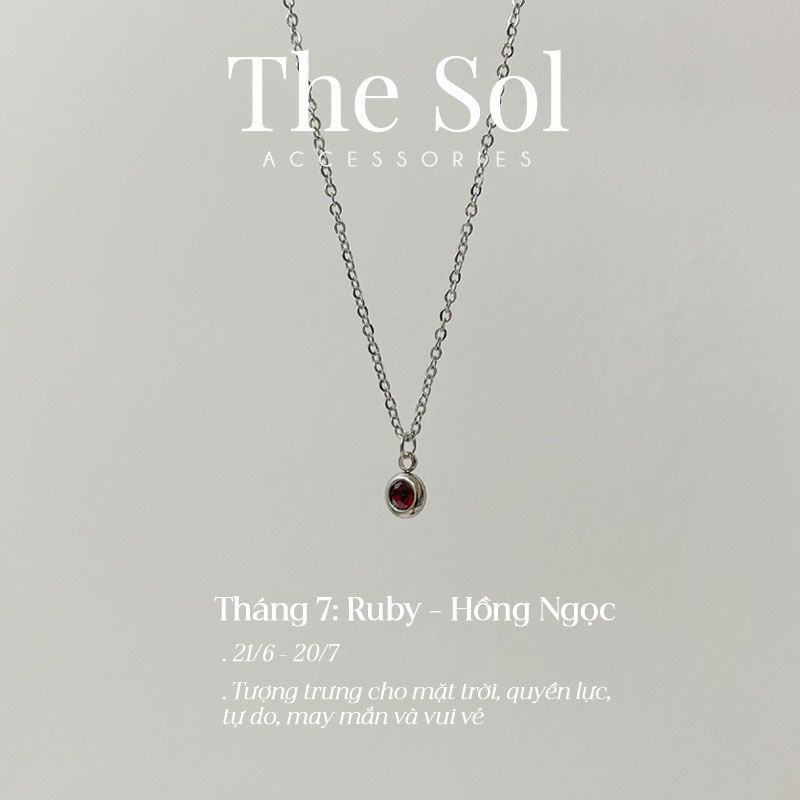 Dây Chuyền Titan The Birthstone