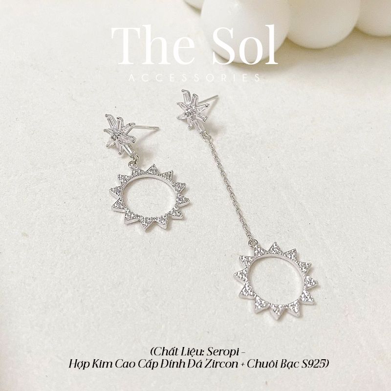 Bông Tai Seropi Diamond Sun