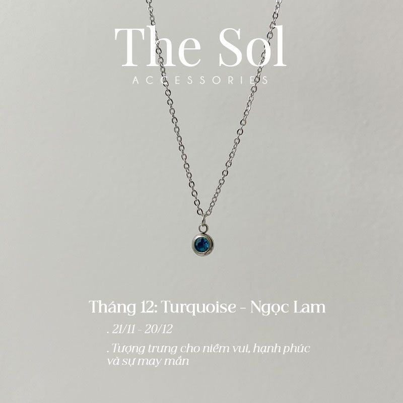 Dây Chuyền Titan The Birthstone