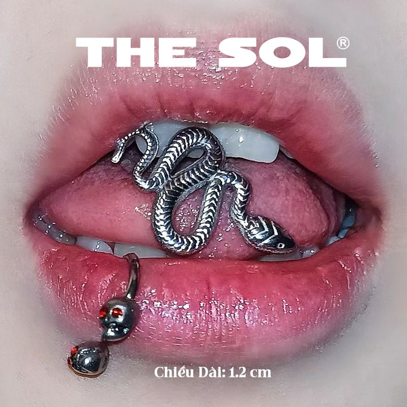Khuyên Tai Titan Unisex Metal Snake