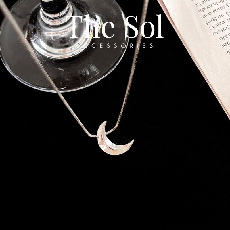 Dây Chuyền Hàn Quốc Silver Moon