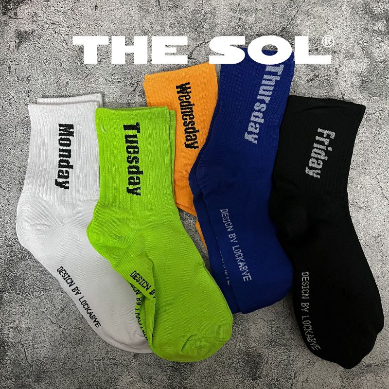 Tất Unisex Days Of Week