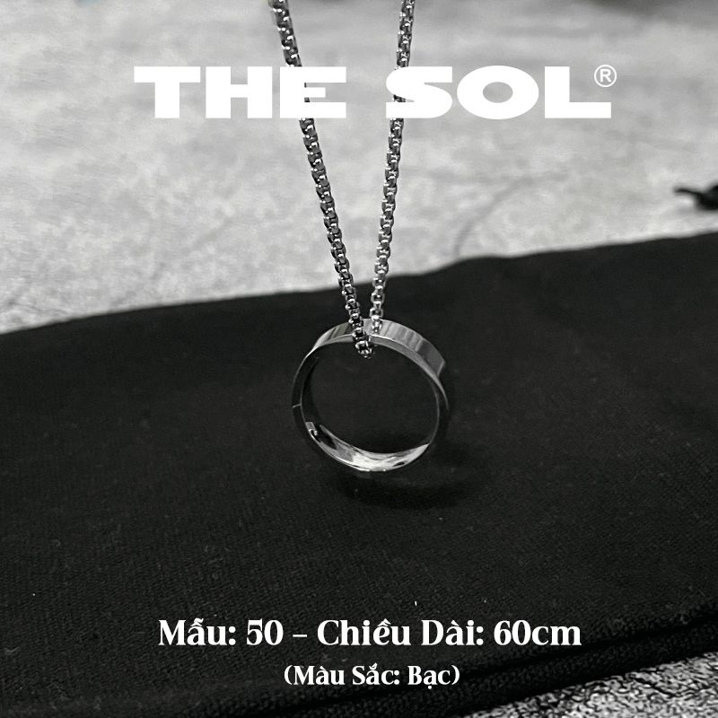 Dây Chuyền Titan Unisex The Ring - Mẫu 50