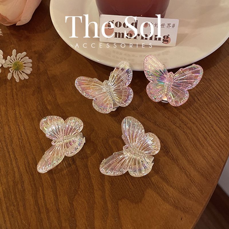 Kẹp Tóc Hàn Quốc Hologram Butterfly - 1 Chiếc