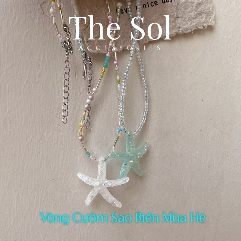 Vòng Cườm Hàn Quốc Sao Biển Mùa Hè