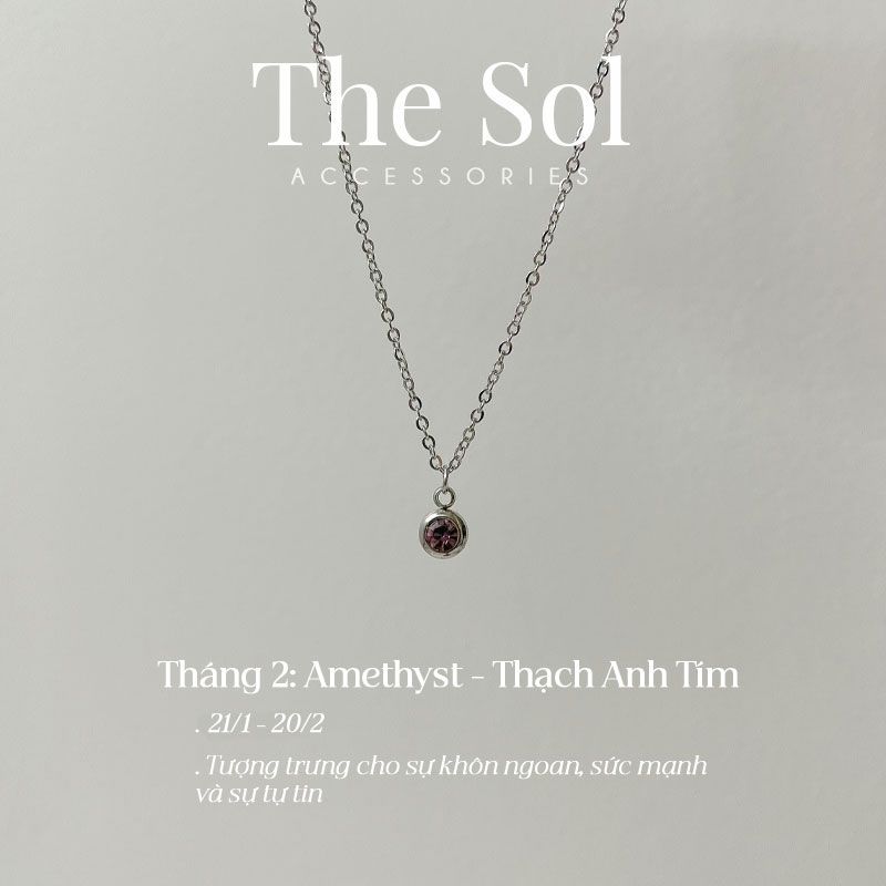 Dây Chuyền Titan The Birthstone